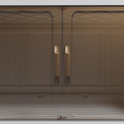 US Local 35.4 Inch Wide Clear Plastic Locker For Closet Organizer Storage, Folding Storage Box