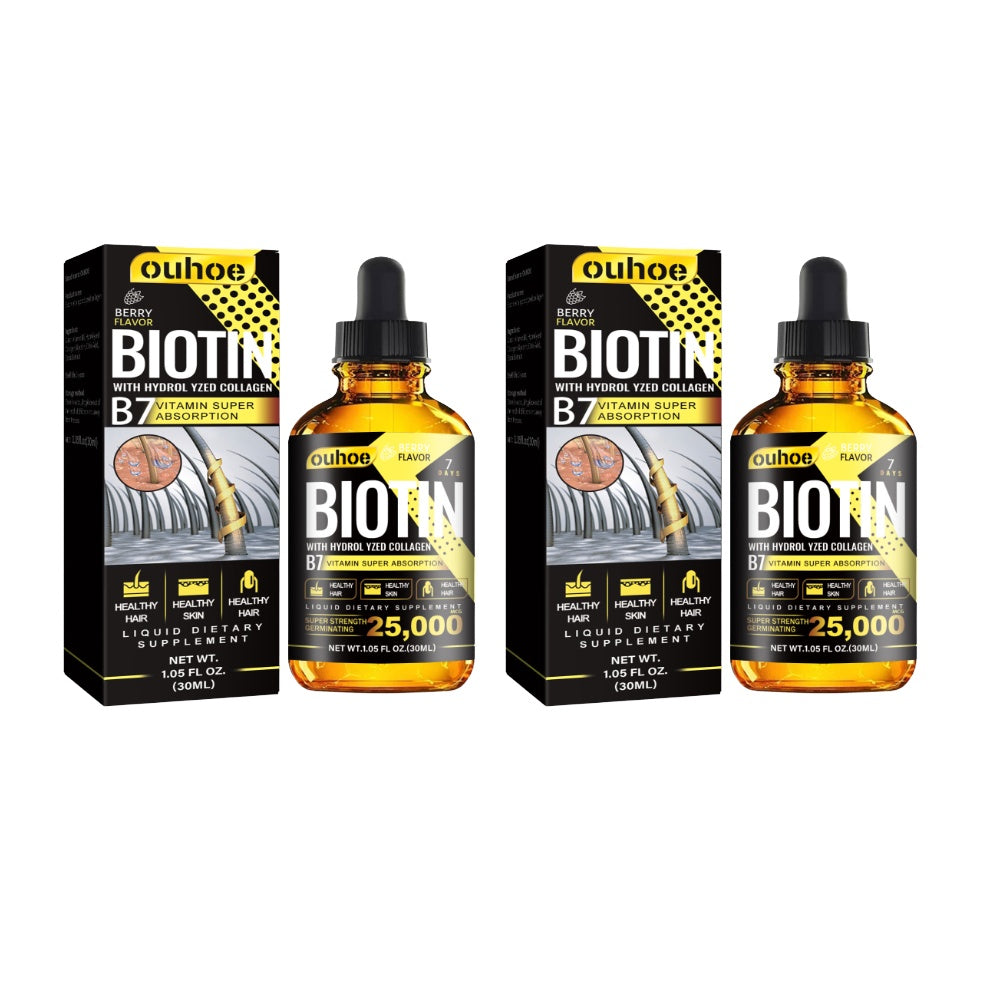 US Local OUHOE Collagen B7 Vitamin Hair Oil Hair Strengthening & Densification Hair Loss Prevention Hair Care Oil