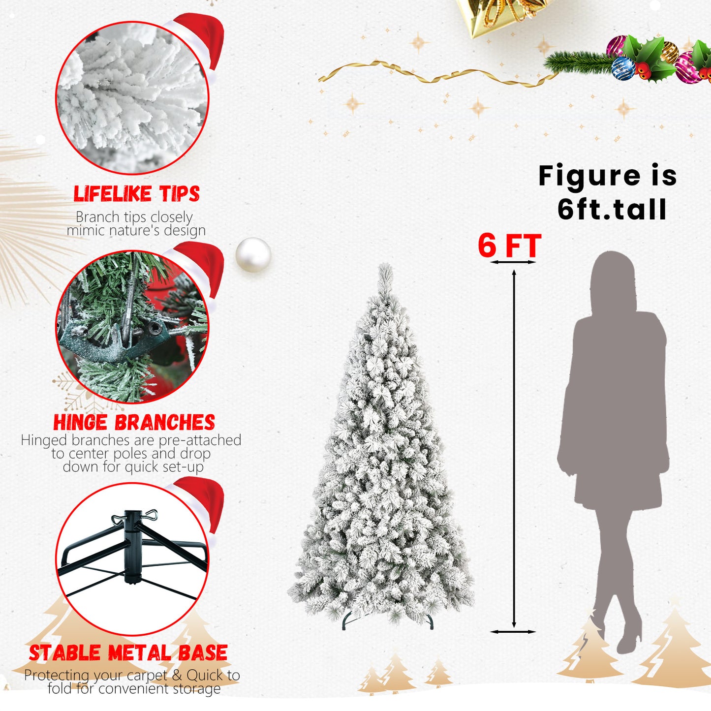 US Local PVC Christmas Tree, Christmas Decorations
