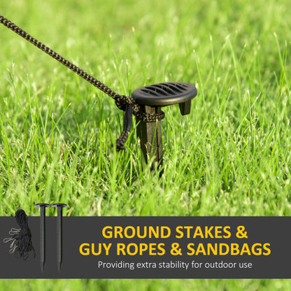 US Local Outsunny 6ft Inflatable Halloween Decoration Bat, Blow Up Outdoor LED Yard Display, Waterproof