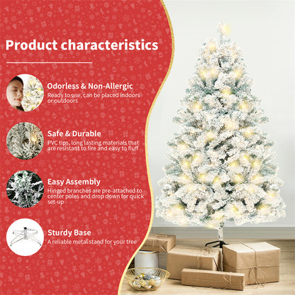 US Local Christmas Tree PVC Artificial Snow Christmas Tree Mall Window Decoration Tree Cedar Christmas Tree Christmas Decoration Supplies