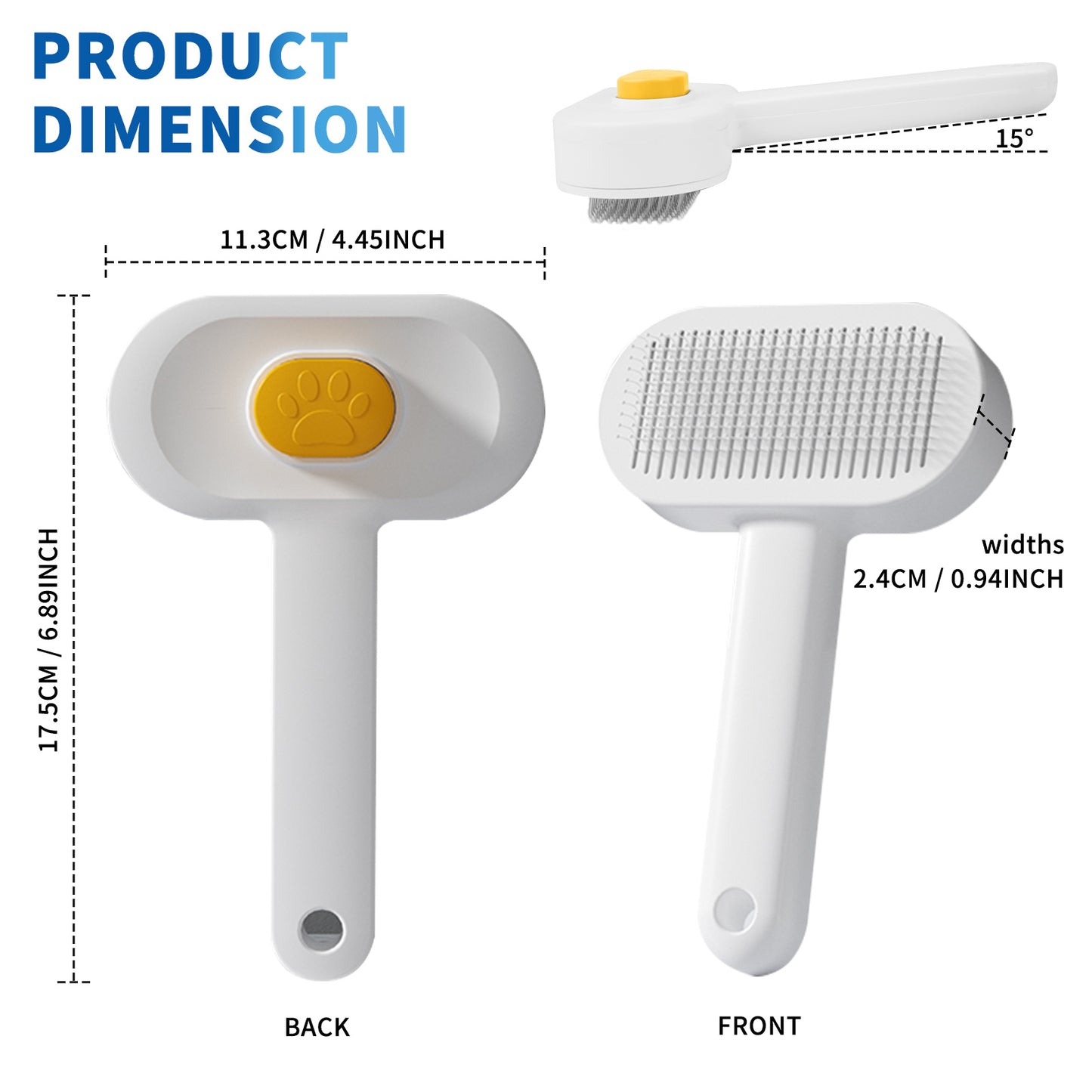 US Local Efficient Universal Pet Hair Removal Comb, Gently Smoothing Out The Tangled Hair Of Your Beloved Pet, Carefully Caring For Every Gentle Touch