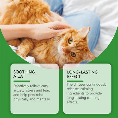 US Local Yegebang Cat Emotional Care Set Pet Cat Soothing Calm Estrus Irritability Mood Noise Reduction Care