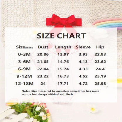 US Local Baby Girl's Short Sleeve Pink Romper, Polka Dot Pattern With Heart Embroidery And Ruffle Detail