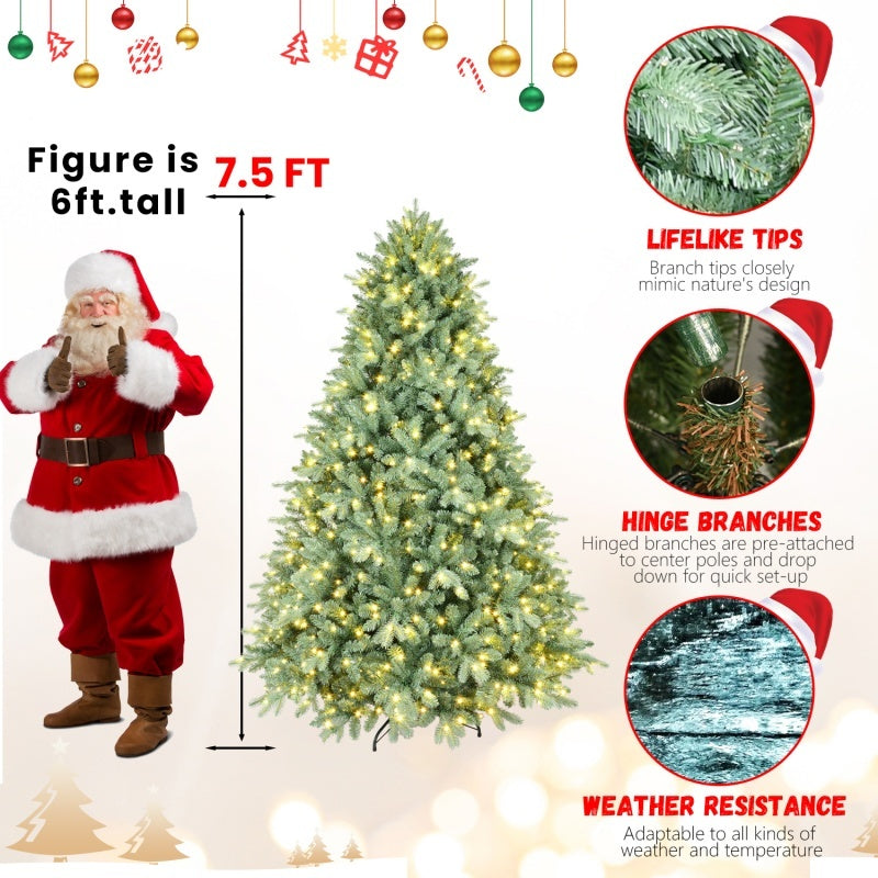 US Local PE, PVC Christmas Tree, Green