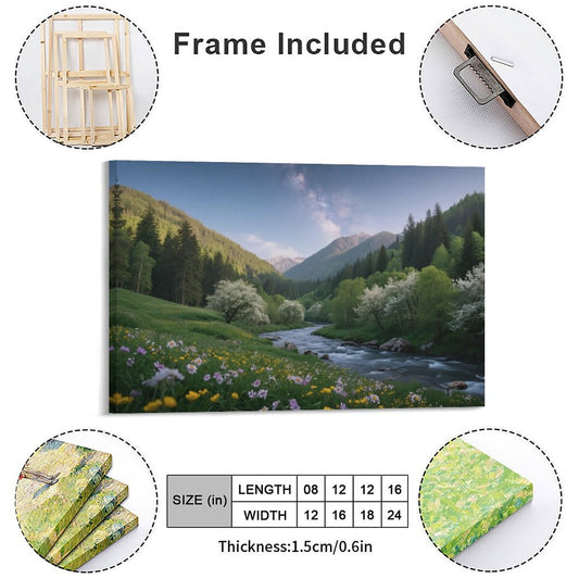 Decorative Interior Frame Painting Spring-5