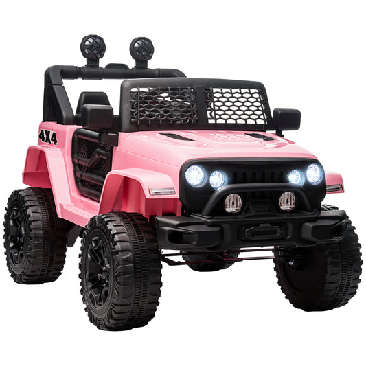 US Local Electric Off-Road Truck 12V Kids Ride On With Remote Control MP3 Music Adjustable Speed