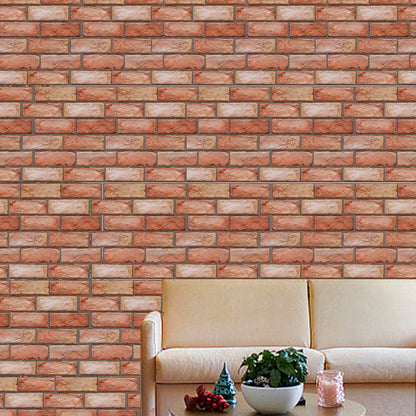 US Local 10 Brown Brick Wall Stickers