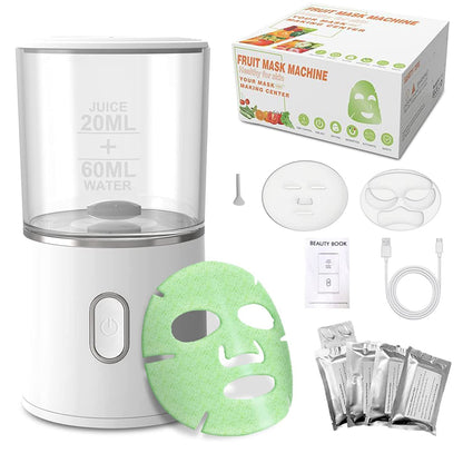 US Local DIY Automatic Facial Fruit Vegetable Mask Maker Machine Mask Mini FaceSkin Rejuvenation Home Use Beauty Devices