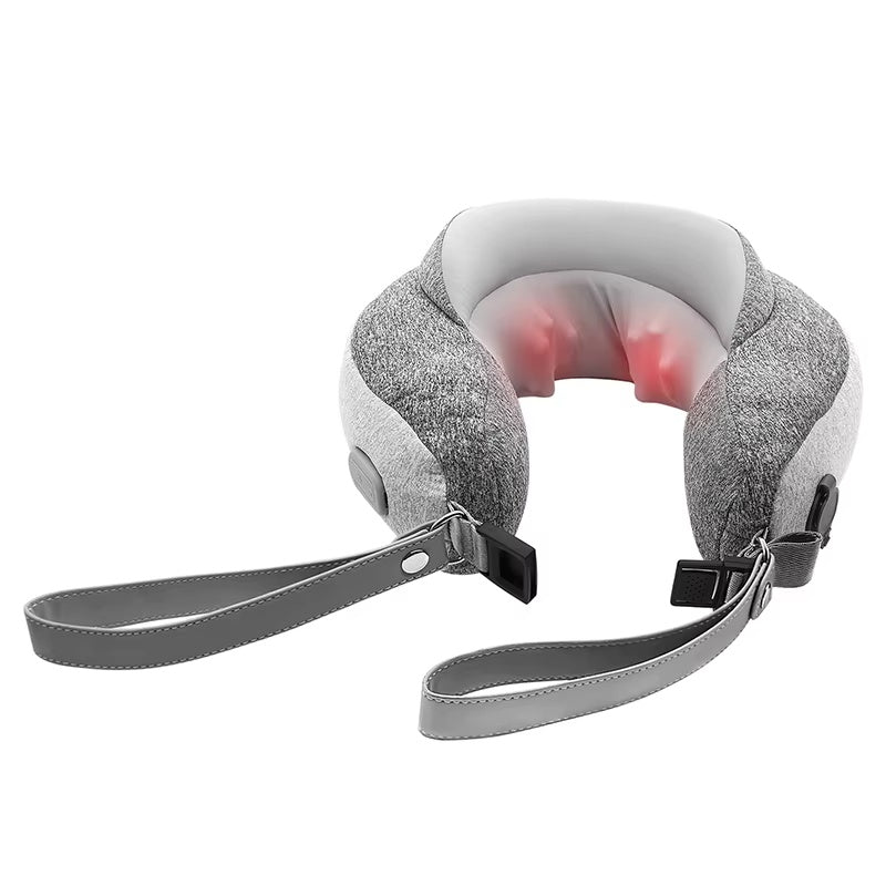 US Local Portable Electric U Shape Neck Massage Pillow Hot Sale Shiatsu Kneading Neck Massager