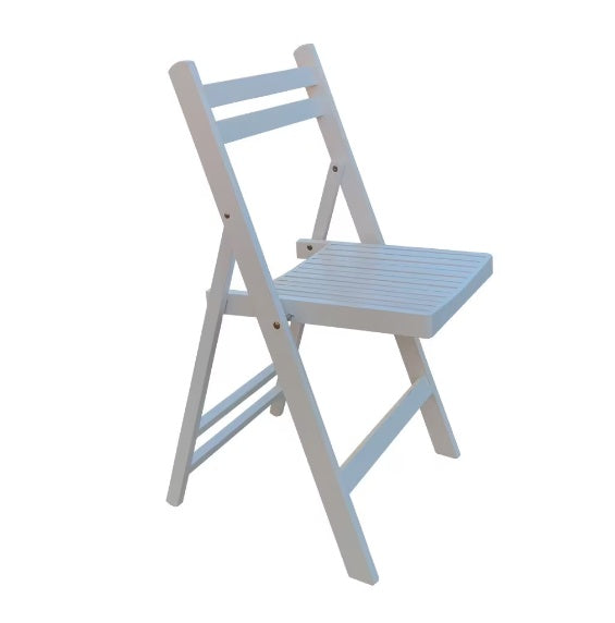 USA Local Furniture Slatted Wood Folding Special Event Chairs