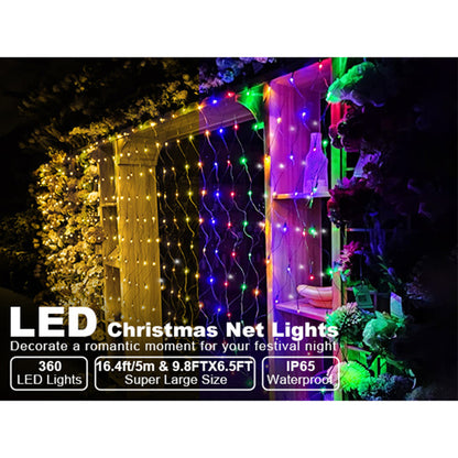 US Local 3X2 Meter 360 Light, LED Christmas Light, Indoor And Outdoor Decoration