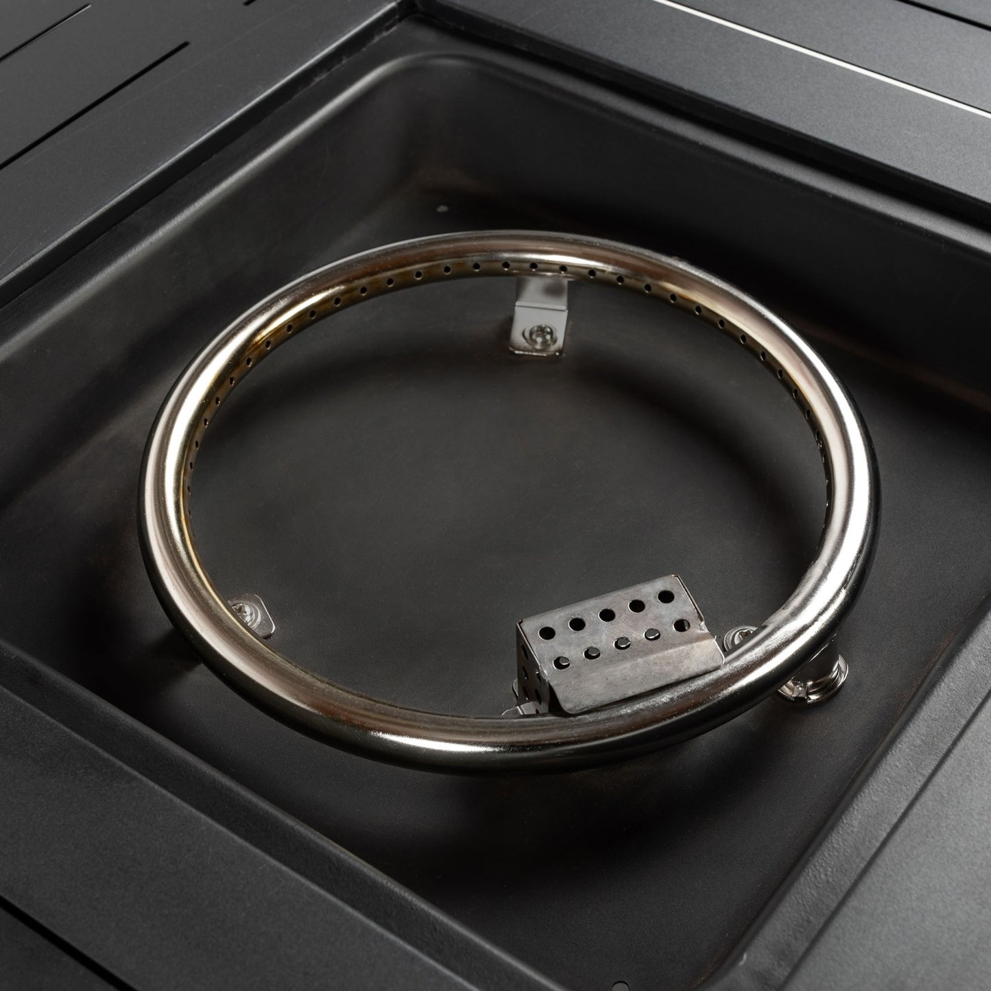 US Local 28inch Wicker Square Fire Pit Table