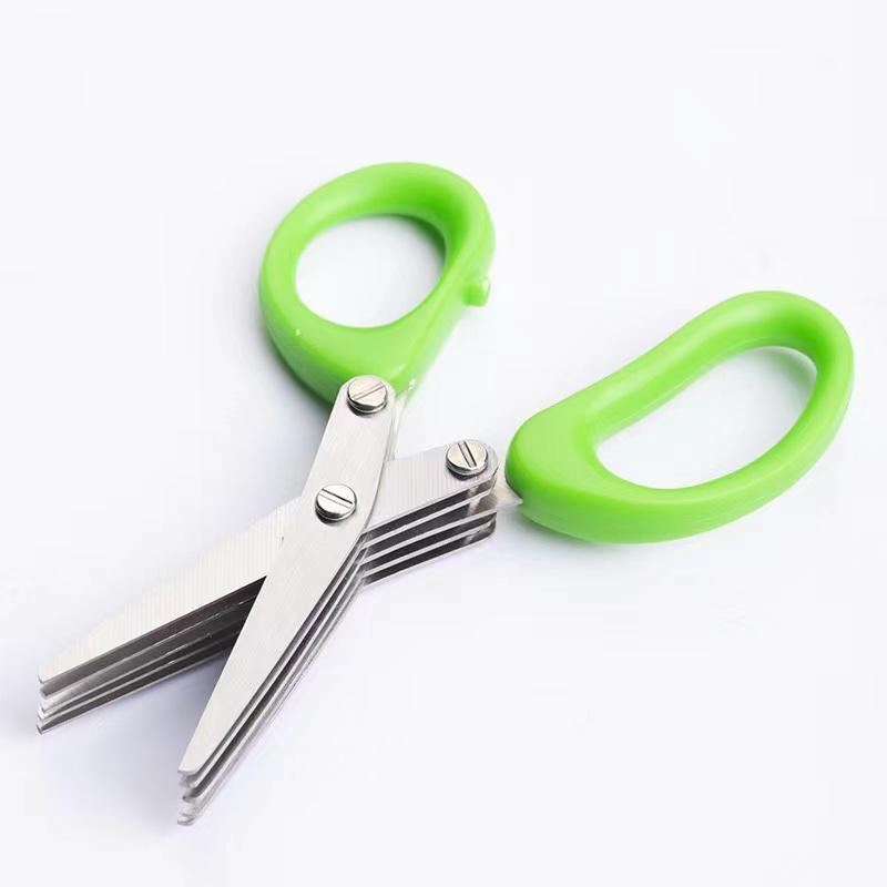 US Local Multifunctional Multi-layer Kitchen Scissors Suitable For Cutting Onions, Vegetables And Spices
