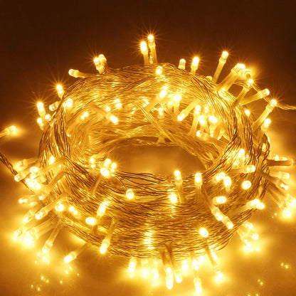 US Local 1 Pc 3Meter 300 LEDs String Curtain Light With Remote 8 Light Modes IP44 Waterproof For Christmas Halloween New Year Yard Garden Party