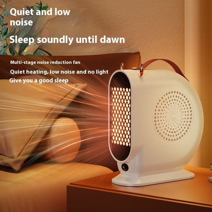 Vertical Desktop Warm Air Blower Small Household Office Heater