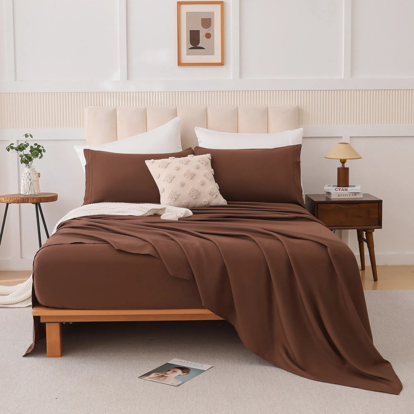 US Local Four-piece Bed Set, Q