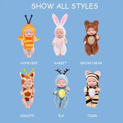 US Local 6pcs Princess Doll Gift Box, Perfect Birthday And Holiday Gift, Christmas , Halloween Gift For Girls