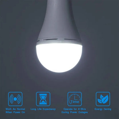 US Local E27 Emergency Bulbs Rechargeable LED Light With Battery Backup LED Bulb 12W