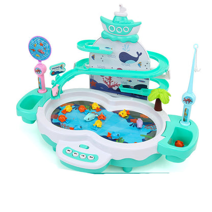 Magnetic Fish Intelligence Brain Children's Electric Fishing Toy 3-year-old Baby Boy And Girl Treasure