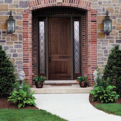 US Local Large Outdoor Glass Wall Light Supports Many Types Of Bulbs -2 Packs