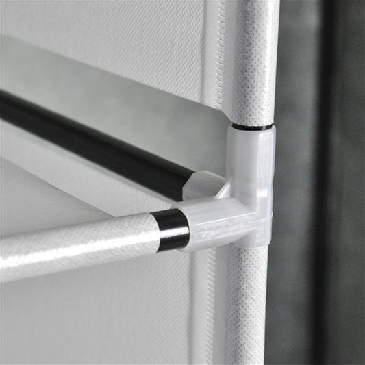 US Local 4-layer 8-grid Non-woven Fabric Wardrobe