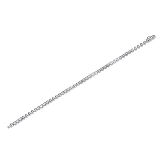 Starlight Luxury Fashion Mosan Diamond S925 Silver Bracelet