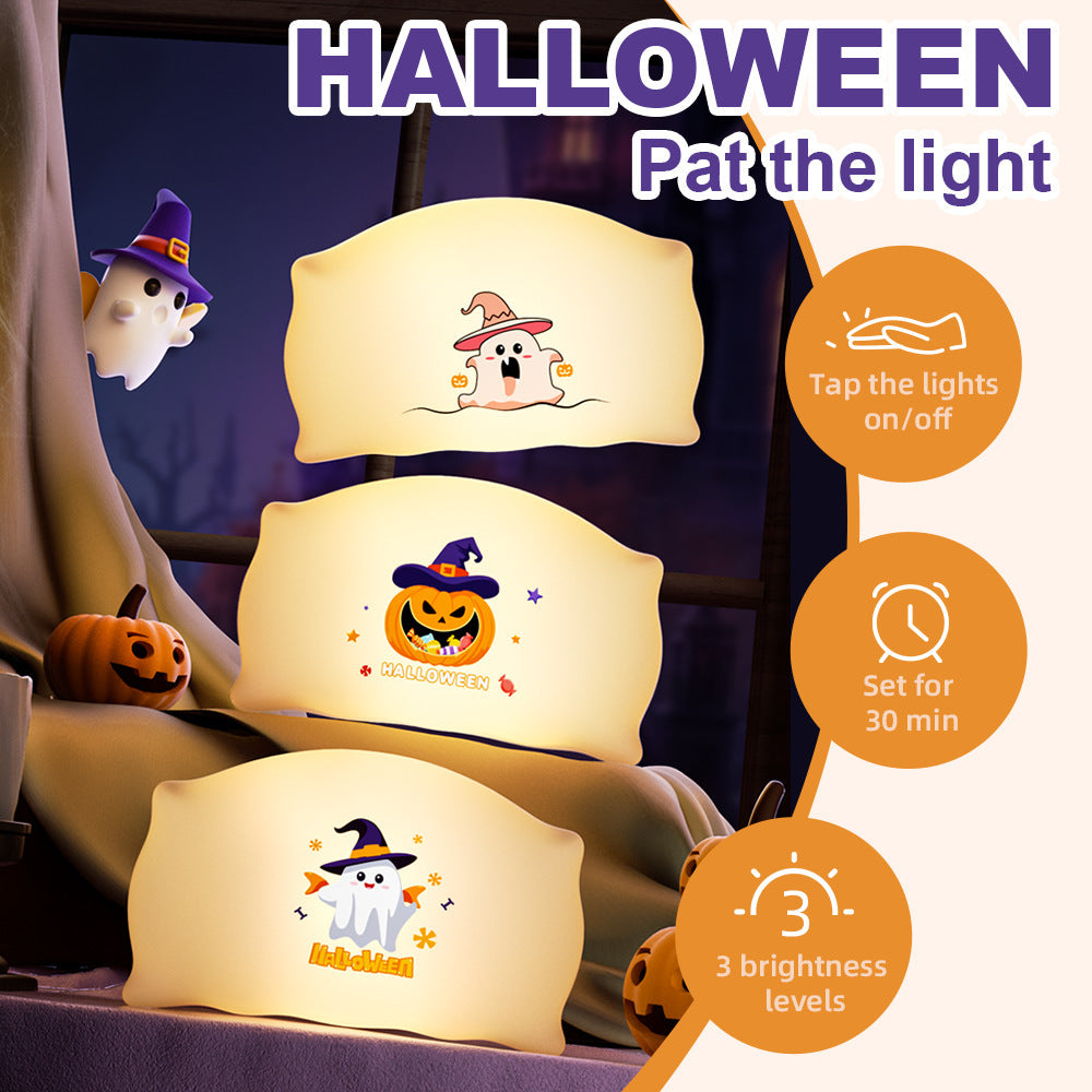 Cartoon Creative Bedside-use Decoration Halloween Doll Table Lamp