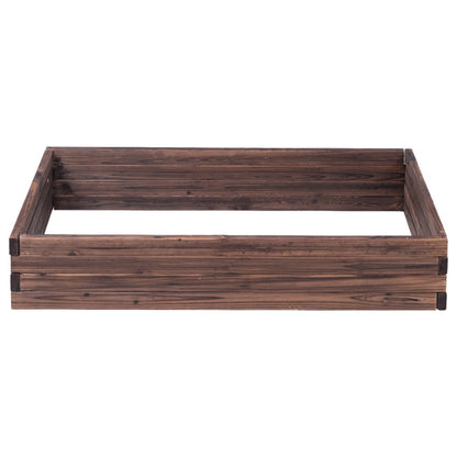 US Local Elevated Wooden Garden Planter Box Bed Kit