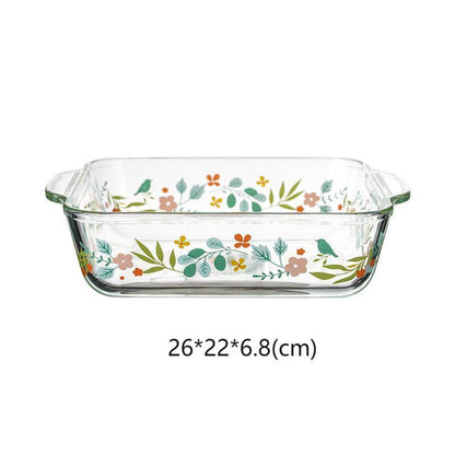 Glass Ovenproof Oval Fish Oven Pan