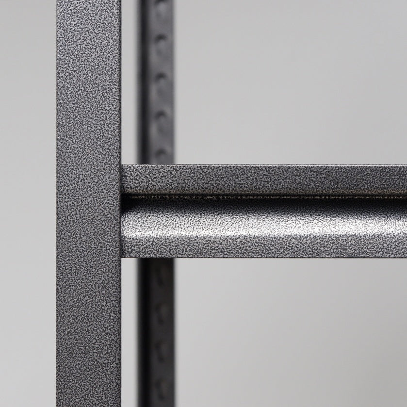 US Local Tier Metal Shelves For Storage Garage Shelving 2000LBS Heavy Duty Storage Shelves Adjustable Garage Shelf Industrial Shelving Unit Storage Utility Rack,Black