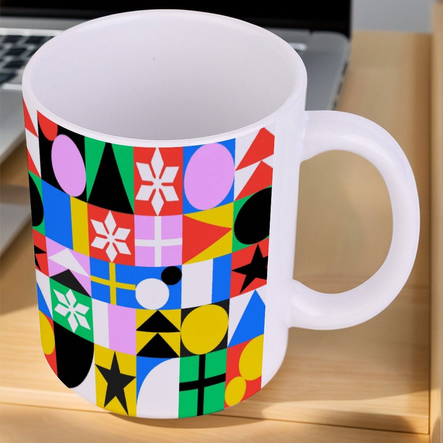 POD US Local White mug with full print, Christmas 0034