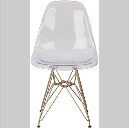 US Local 2 Transparent Dining Chairs