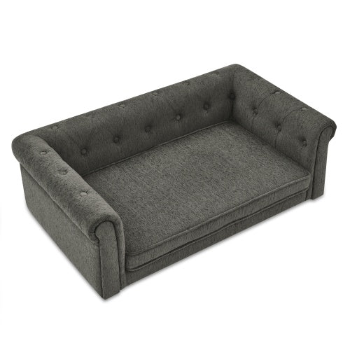 US Local Elegant Rectangular Pet Bed For Medium And Large Dogs