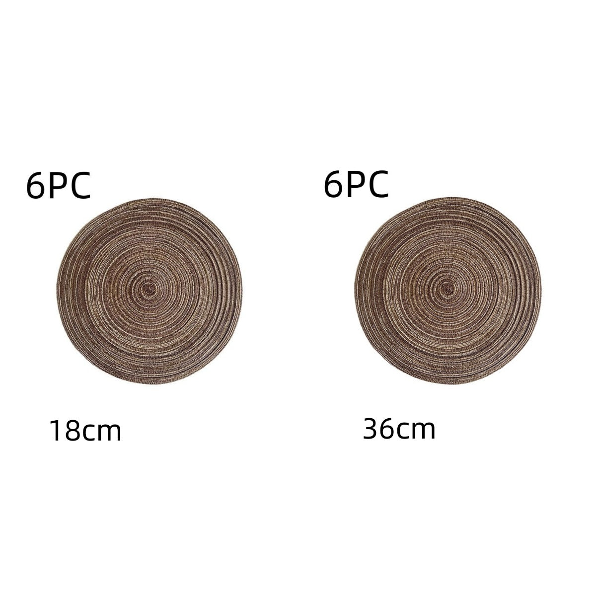 Western-style Placemat Home Placemat Coasters Heat Proof Mat