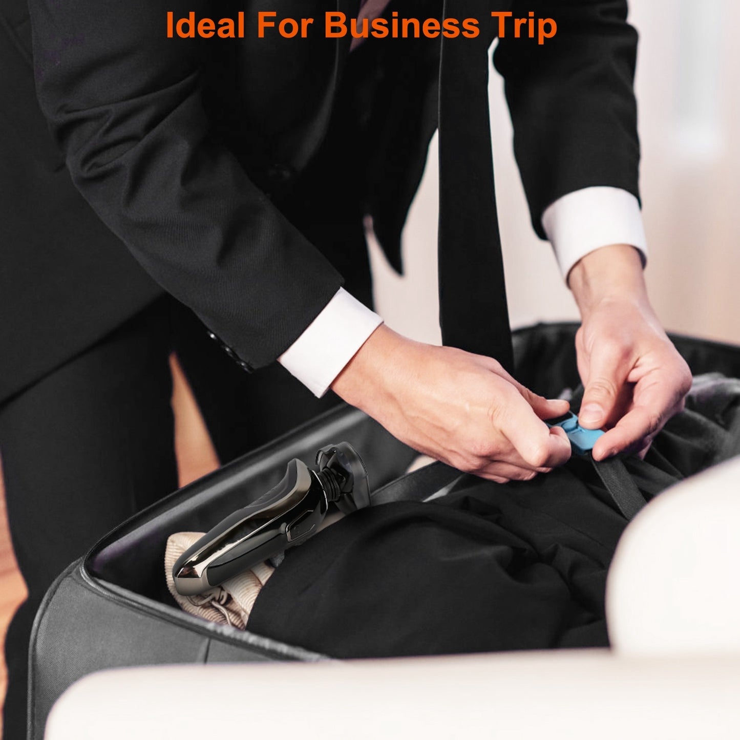 US Local 1Pack 5 In 1 Electric Razor Shaver Rechargeable Cordless Head Beard Trimmer Shaver Kit IPX6 Waterproof Dry Wet Grooming Kit