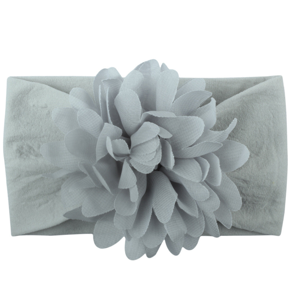 US Local Creative Chiffon Flower Headband Baby Hair Accessories Cute Princess Headband