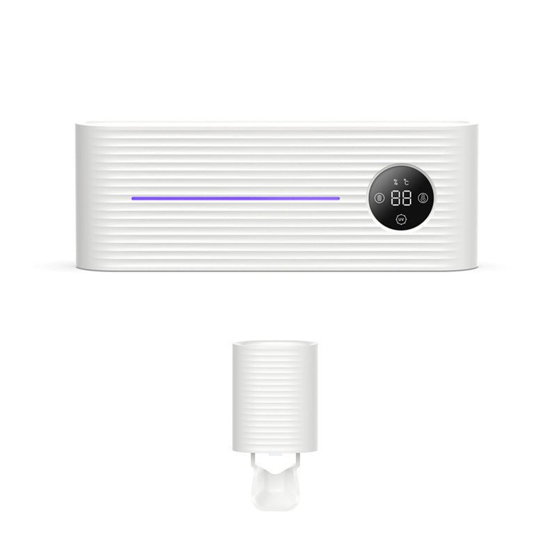 Multifunctional toothbrush rack