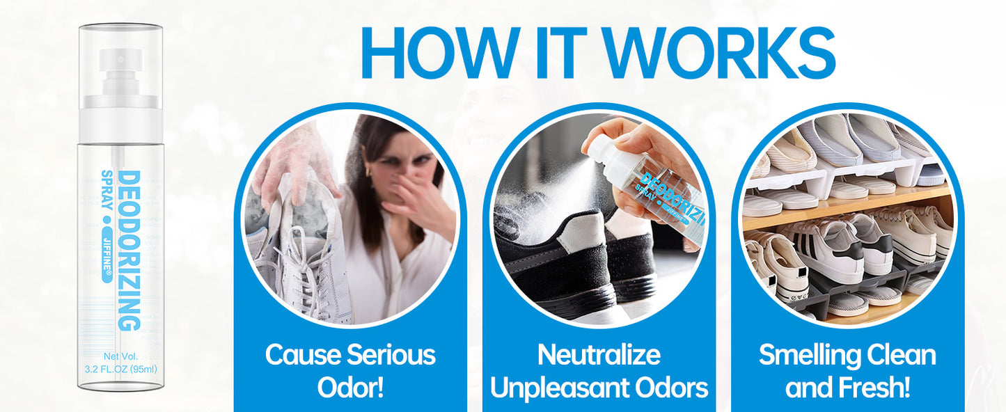 US Local JIFFINE Shoe Deodorant Spray