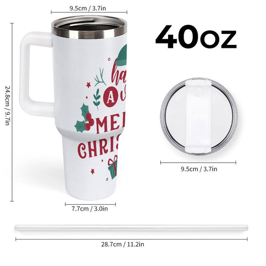 PHDT00170 POD US Local Tumbler 40 oz Large Capacity Car Cup Christmas