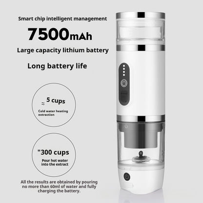 Portable Wireless Heating Coffee Foam Integrated Italian Three-in-one Coffee Machine