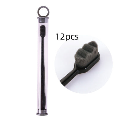 US Local Ultra-fine Toothbrush Super Soft Bristle Deep Cleaning Brush Portable For Oral Care Tools Teeth Care Oral Cleaning Travel