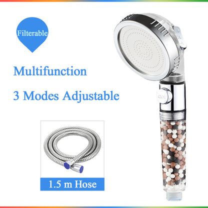 US Local Household Negative Ion Pressurized Shower Head