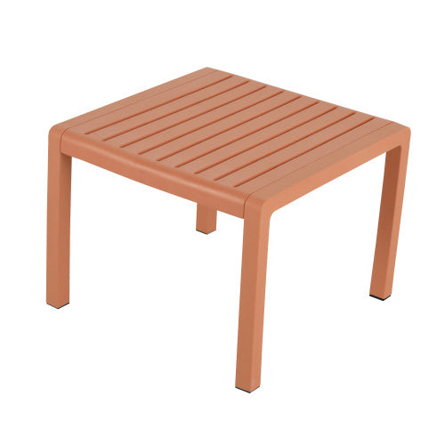 US Local 2-Piece Indoo Outdoor Furniture Set 1 Chairs & 1 Coffee Tables Waterproof PP Material - Easy Assembly Patio Conversation Set