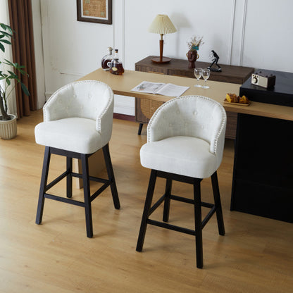 US Local 2-piece Set Of Rotating Bar Stools