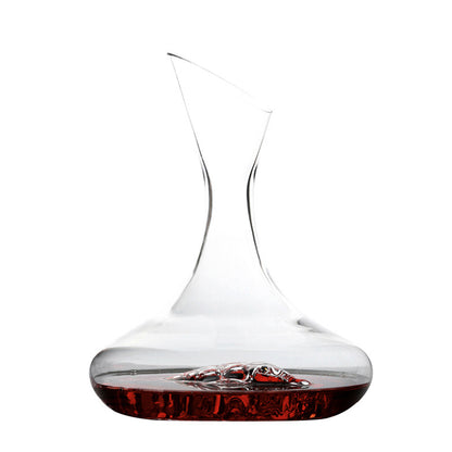 Crystal Wake Up Wine Pot Red Wine Glass Sub-Sheng Fast Creative Grape Bottom