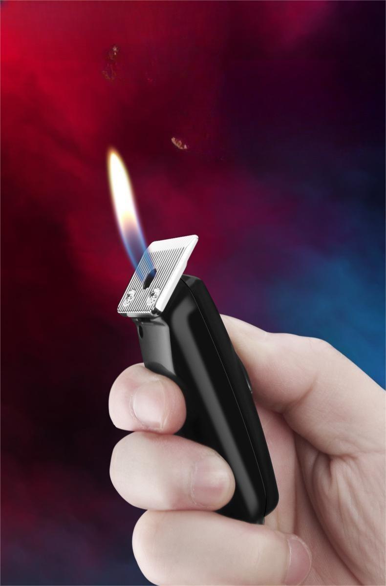 Strange Creative Hair-cutting Fire Lighter Personalized Gift