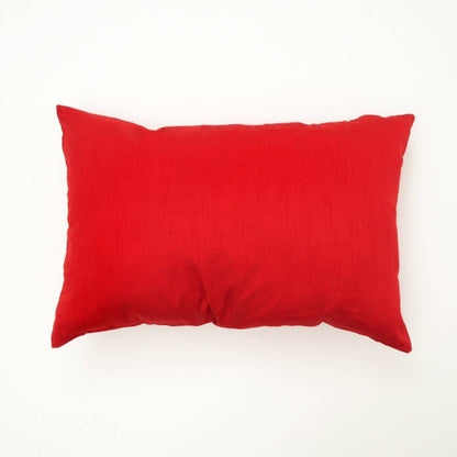 US Local Handmade Red Noel Bead Wooden Pillow