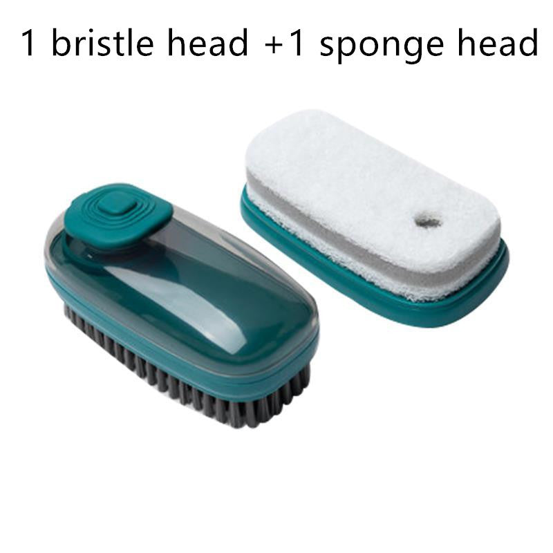 USA Local Multifunctional Automatic Liquid Cleaning Brush Soft Shoe Brush Clean Wash Shoe Artifact Laundry Brush Household Brush Clothes