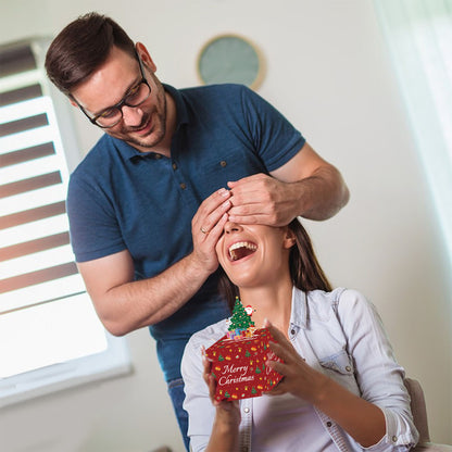 US Local 1 PC Christmas Cash Gift Box